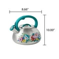 The Pioneer Woman Sweet Romance Stainless Steel Whistling Tea Kettle