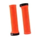 thumbnail image 4 of 2 piezas de puños de manillar de bicicleta con bloqueo antideslizantes de goma amortiguadores Naranja, 4 of 8