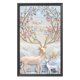 thumbnail image 2 of Cuadros Decorativos Elk Impreso Kits de punto de cruz Bordado DIY Costura 11CT (HH0830) Wdftyju embutido en tela, 2 of 9