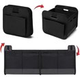 thumbnail image 3 of Car Trunk Organizer, Car Storage, Reinforced Handles, Collapsible Multi-Compartment Car Organizers, Foldable and Waterproof, 600D Oxford Polyester, Suitable for Any Car, SUV, Mini-Van, Black, 3 of 5