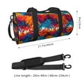 thumbnail image 2 of Easygdp Colorful Hawaii Palms Bolsa de Viaje, Bolsa de Mano, Bolsa de Gimnasio, Bolsa de Equipaje para Viaje, 2 of 6