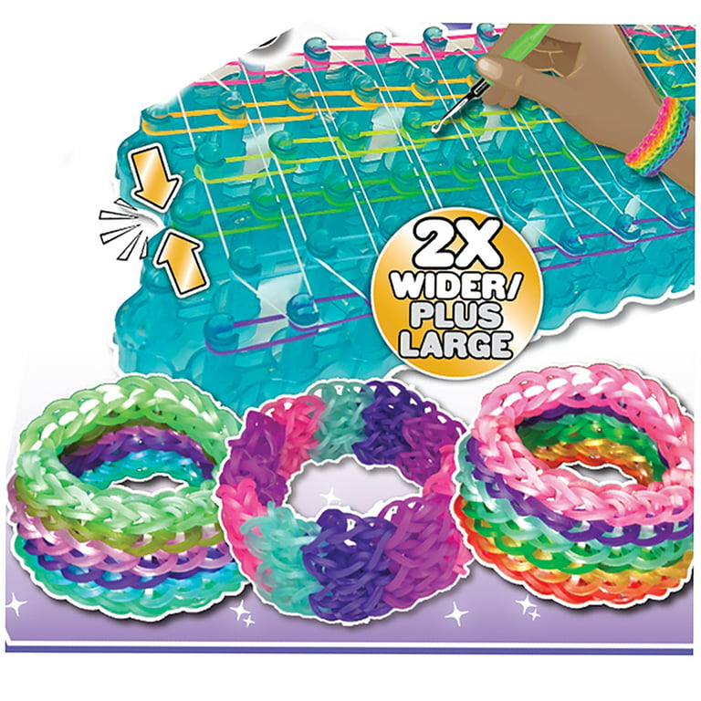 Rubber Band Bracelet Kit Set, 28 Colors Loom Bracelet Making Kit, Rubber  Bands Refill Loom Set, Rubber Bands Refill Loom Set, Loom Bands Kit For  Kids Boys & Girls Weaving DIY Crafting