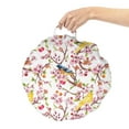 thumbnail image 2 of Spring Round Floor Cushion with Handle, Watercolor Effect Sakura Flowers and Cherries with Little Birds, Decorative Pillow for Living Room & Dorms, 18" Round, Multicolor, by Ambesonne, 2 of 4
