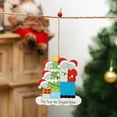 thumbnail image 1 of onlyliua Liquidación Colgante Madera con Árbol de Navidad 2020 Deseos Navideños, 1 of 2