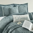thumbnail image 2 of Nanshing Therese 7 Piece Comforter Set, King, Blue, 2 of 4