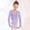 Purple, variant on Liyamei Girls Ballet Wrap Tops Kids Long Sleeve Dance Top Size 2-3 Years