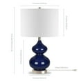 thumbnail image 5 of Evelyn&Zoe Traditional Metal Table Lamp with Satin Nickel Accents, 5 of 11