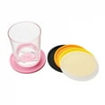 thumbnail image 3 of 6Pack Silicone Coasters for Drinks Anti-Slip Durable Reusable Drink Coasters Set Non Slip Cup Coasters Silicone Coasters, 3 of 9