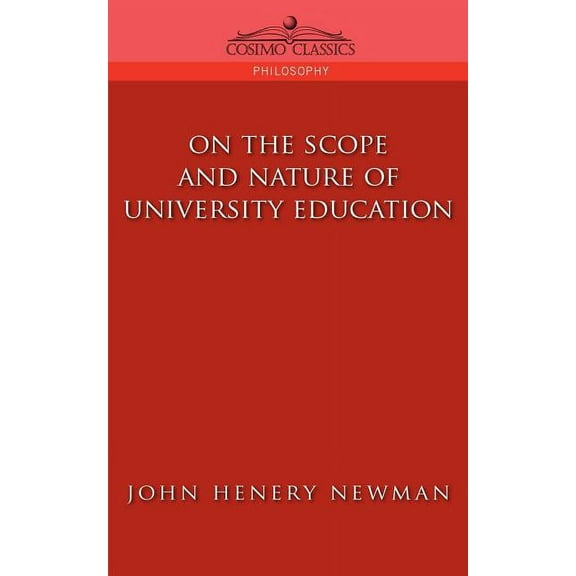 On the Scope of University Education (Paperback)