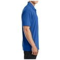 thumbnail image 4 of Yellow Rooster Mens Cotton Touch Performance Male Polo Shirt Strong Blue 2XL, 4 of 4