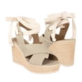 thumbnail image 1 of ALPARGATAS STYLO MUJER 19840 SIMIPIEL BEIGE, 1 of 4