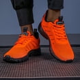 thumbnail image 5 of Men's Breathable Knit Running Shoes Lightweight Casual Athletic Sneakers, 5 of 9