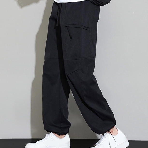 Pantalones largos para hombre, informales, diarios, para exteriores, playa, transpirables