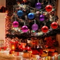 thumbnail image 5 of Bobasndm 24Pcs Christmas Ball Shiny Christmas Tree Hanging Ball Ornament Set for Holiday Wedding Party Decoration, 5 of 9