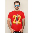 thumbnail image 5 of Game Garment Women Basketball Player 22 Indiana Sports Fan Unisex Crewneck T Shirts Graphic Tees - Clark 22 Red XS-3XL, 5 of 6