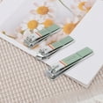 thumbnail image 6 of Unique Bargains 1 Set Foldable Nail Clippers Set Toenail Clippers Green, 6 of 7