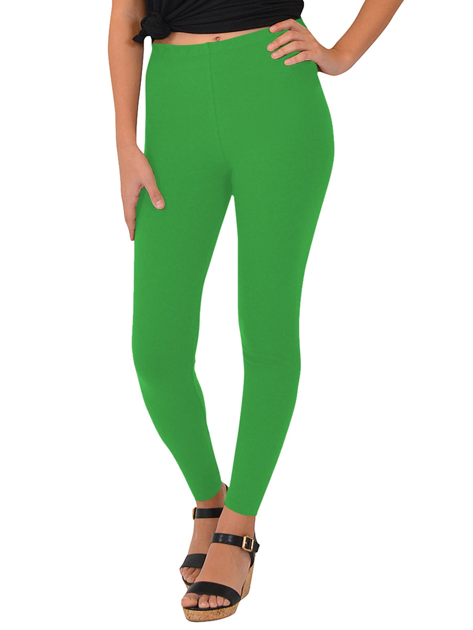 womens green leggings