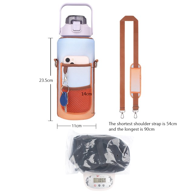 Bolsa Portahervidores 2000ml Keep Warm Cup Cover Anticolisión Keep Soft Bottle Bag (naranja degradado) Hugtrwg Para Estrenar