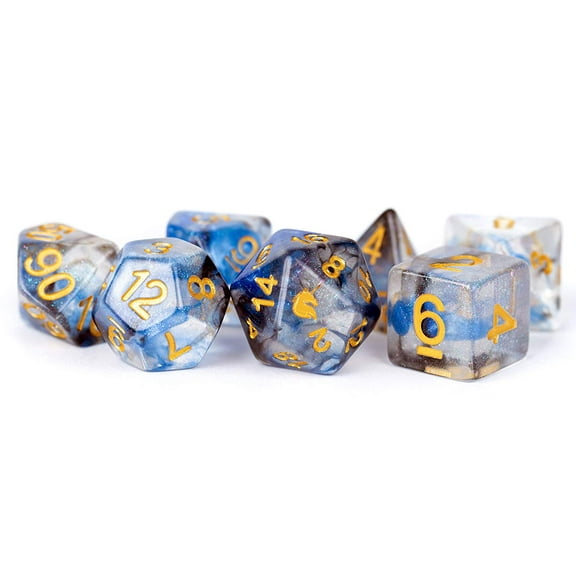 Unicorn Dice Arctic Storm Polyhedral 7-Die Dice Set