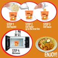 thumbnail image 3 of 5 flavors of Korean Rapokki (Sweet&Mild Spicy, Kimchi, Hot&Spicy, Curry, Jjajang noodle Cup Ramen(10 Cups), 3 of 5