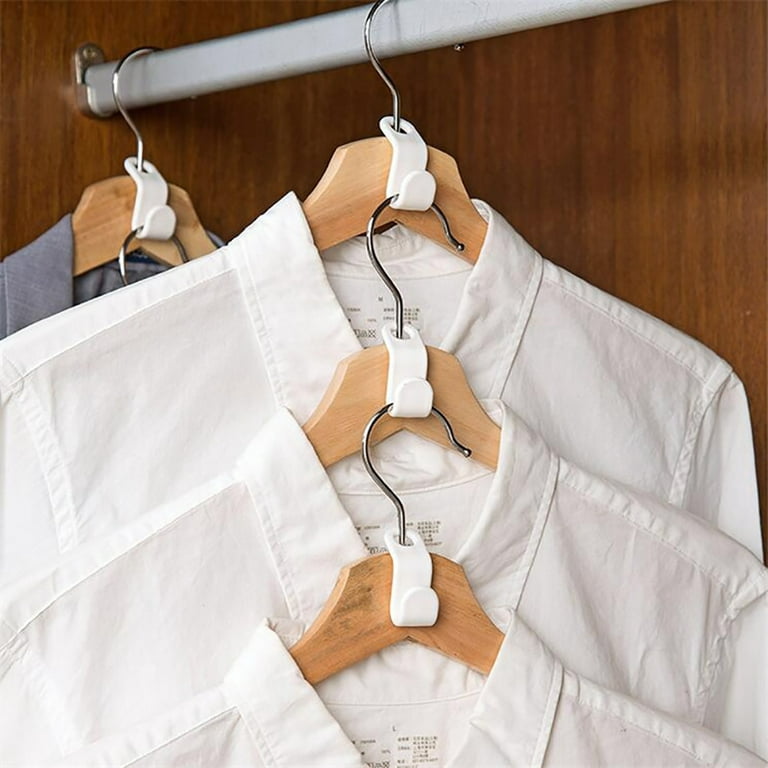 4/6/12Pcs Mini Clothes Hanger Connector Hooks for Hangers Saving Space  Non-Slip Coat Storage Rack Plastic Wardrobe Organizer - AliExpress
