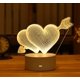 thumbnail image 1 of Luz de noche Led USB creativa, decoración del Día de San Valentín, luces nocturnas, regalo de cumpleaños de novia, lámpara de noche de decoración de boda, 1 of 4
