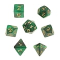 thumbnail image 2 of 7 Unids/set Dados Numéricos De Varios Lados Para DND RPG Juego De Rol Juguetes De Casino Accesorios Verde Negro Sunnimix Dados de juego de mesa, 2 of 8