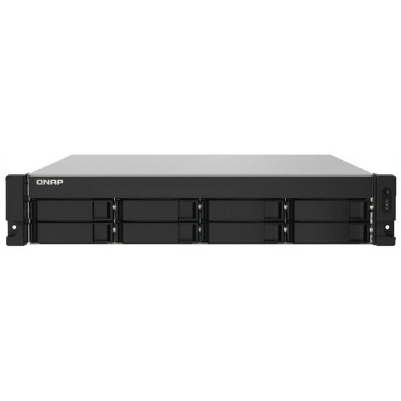 QNAP TS-832PXU-RP - NAS server - 8 bays - rack-mountable - SATA 6Gb/s - RAID 0, 1, 5, 6, 10, 50, JBOD, 60 - RAM 4 GB - 2.5 Gigabit Ethernet / 10 Gigabit Ethernet - iSCSI support - 2U