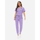 thumbnail image 2 of Set Scrub VIAOLI para mujer con bolsillo y pantalones deportivos con cuello en V, 2 of 5