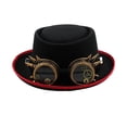 thumbnail image 2 of Sombrero Steampunk para mujer y hombre, accesorio de disfraz para fiesta, carnaval y Mardi Gras. con engranaje, 2 of 9