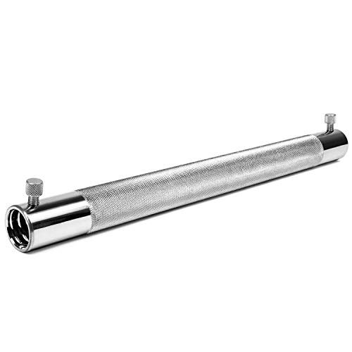 Yes4All 1.15inch Dumbbell Connector Bar 12inch Long Barbell