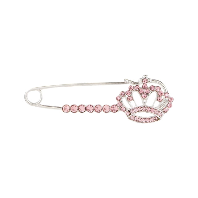 Elegant Crystal Brooch Pin For Blouse Scarf Shawl Fashion Jewelry Accessory For Women Gold Silver Rhinestone Decorative Clip