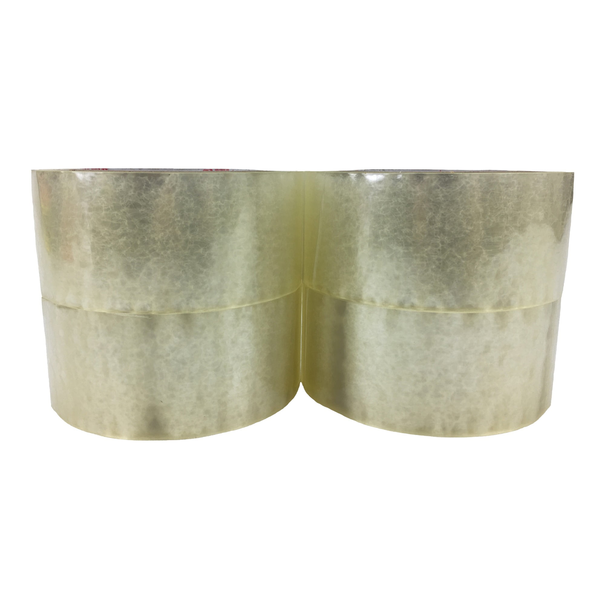 uBoxes Packing Tape 4 Rolls of 2" x 110 Yds of Clear Acrylic Packing Tape
