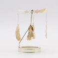 thumbnail image 4 of Candelabro giratorio con luz de paseo y fragancia de vidrio en relieve, regalo creativo, accesorios, molino de viento, 4 of 4