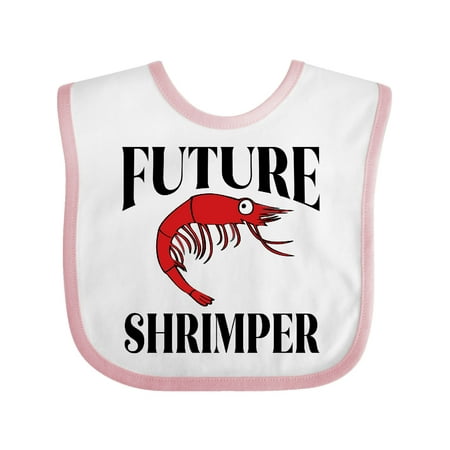 

Inktastic Future Shrimper Outfit Gift Baby Boy or Baby Girl Bib