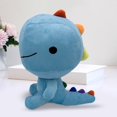 thumbnail image 2 of Lindo dinosaurio de peluche de juguete de dibujos les de peluche muñeca para decoración del hogar favores niñas regal Pequeño azul Sunnimix Juguetes de dinosaurios, 2 of 8