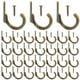 thumbnail image 1 of 58 ganchos para llaves, portavasos de café, ganchos rústicos de pared, colgador individual para colgar, 1 of 6