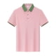 thumbnail image 4 of Negocios Tops Casuales para las Mujeres Manga Corta Botón de Solapa Abajo Camisa Desgaste de Oficina Transpirable, 4 of 6