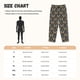 thumbnail image 3 of Balery Flower Butterfly Pantalones de pijama para mujer, pijamas ultraligeros, pantalones de estar por casa-Small, 3 of 6