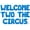 Blue, variant on Letter Balloons - WELCOME TWO THE CIRCUS 16" Inch Alphabet Letters Foil Mylar Balloon 2nd Birthday Party Banner (Red)