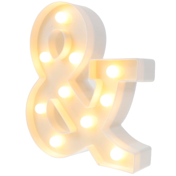 WORGEOUS Lámpara de mesa con luz LED y forma, lámpara decorativa LED para boda, fiesta de cumpleaños