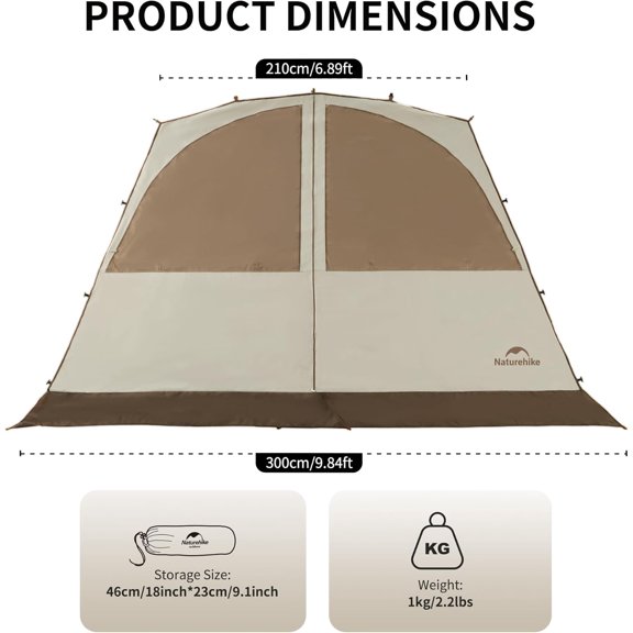 Cloud Boundary Tent for Camping, Tailgating & Outdoor Events