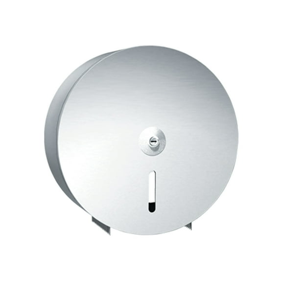 ASI 0042 - Single Jumbo Roll Toilet Tissue Dispenser Round Surface Mounted