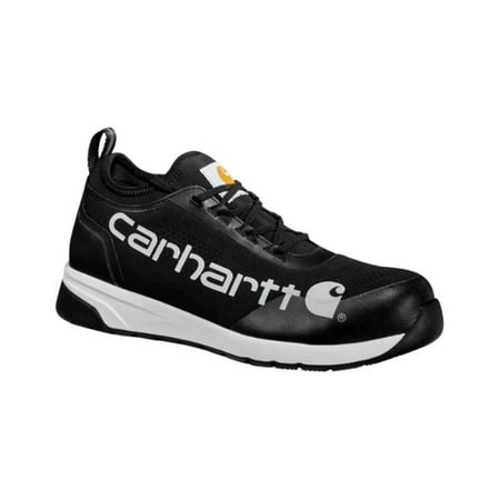 

Carhartt Men s Force Work Shoes Nano Composite Toe Black/White 8.5 EE US