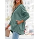 thumbnail image 4 of Sudadera PRETTYGARDEN con capucha y botones de gran tamaño para mujer, 4 of 6