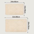 thumbnail image 6 of Unique Bargains Memory Foam Quick Dry Washable Non Slip Rugs Khaki 20" x 32", 6 of 6