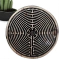 thumbnail image 1 of Finger Labyrinths, Wooden Finger Maze Board, Labyrinth Board Game, Puzzle Maze Game for Mindfulness, Meditation and Stress Relaxation, 1 of 4