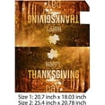 thumbnail image 3 of Coolnut Magnetic Mailbox Cover, Happy Thanksgiving Against Autumn Scene Post Mail Box Cover Mail Wraps Cover, Oversize 25.4" L x 20.78" W, 3 of 5