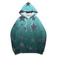 thumbnail image 5 of ShiShine Hoodies for Women Oversized Star Printed Sweatshirts Long Sleeve 2025 Fall Fashion Pullover Clothes, 5 of 5
