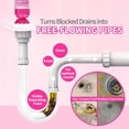 thumbnail image 4 of Foaming Drain Cleaner for Household Clogs – Slow-Release Formula for Kitchen & Bathroom Drains (2 pack), 4 of 4